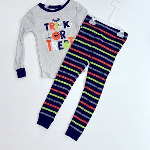 Way to Celebrate Boys "Trick or Treat" Halloween Pajamas, 2-Piece Set
